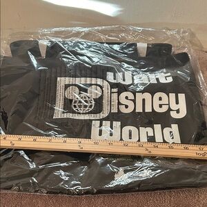 Disney Black and White Logo Tote Bag.  Nwt.  Pet friendly, non smoking home